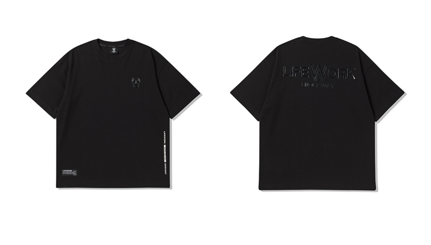 韓國 Lifework Supima Logo Short Sleeve T-Shirt【SC108】