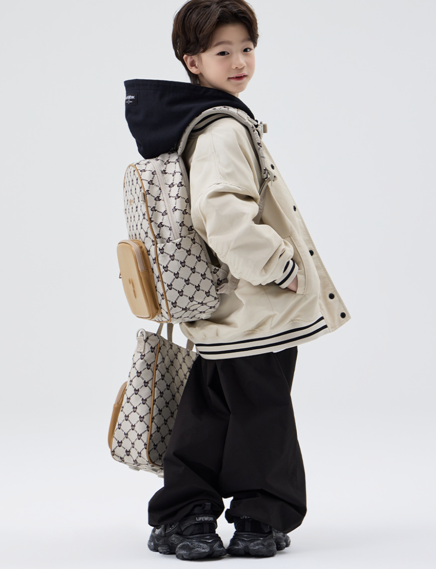 韓國 Lifework Kids New Classic Radogram Backpack【SC112】