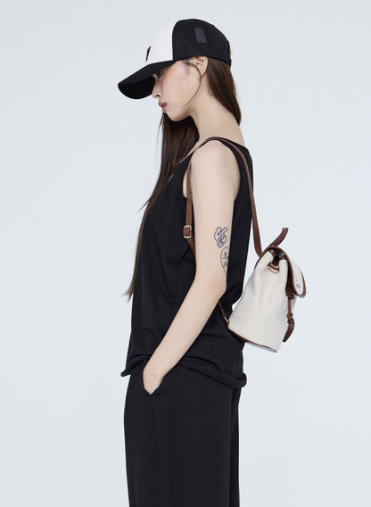 韓國 Lifework Radoc Love Charm Oxford Mini Backpack【SC115】