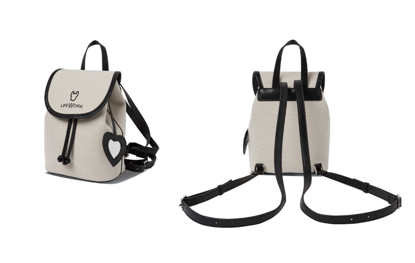 韓國 Lifework Radoc Love Charm Oxford Mini Backpack【SC115】