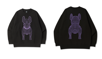 韓國 Lifework Signature Big Radog Printing Sweatshirt【SC092】