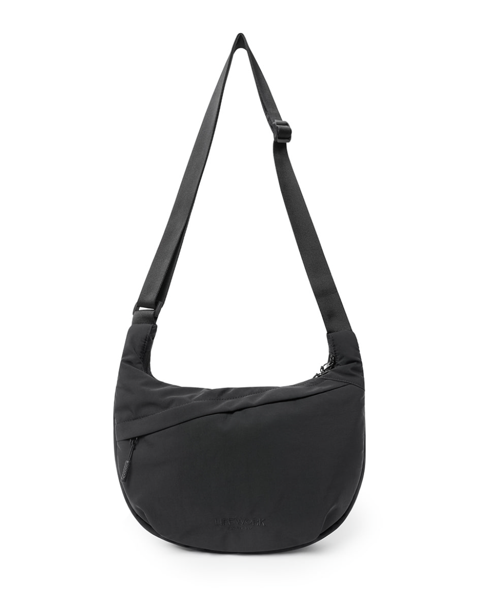 韓國 Lifework Diagonal Zipper Crossbody Bag【SC122】