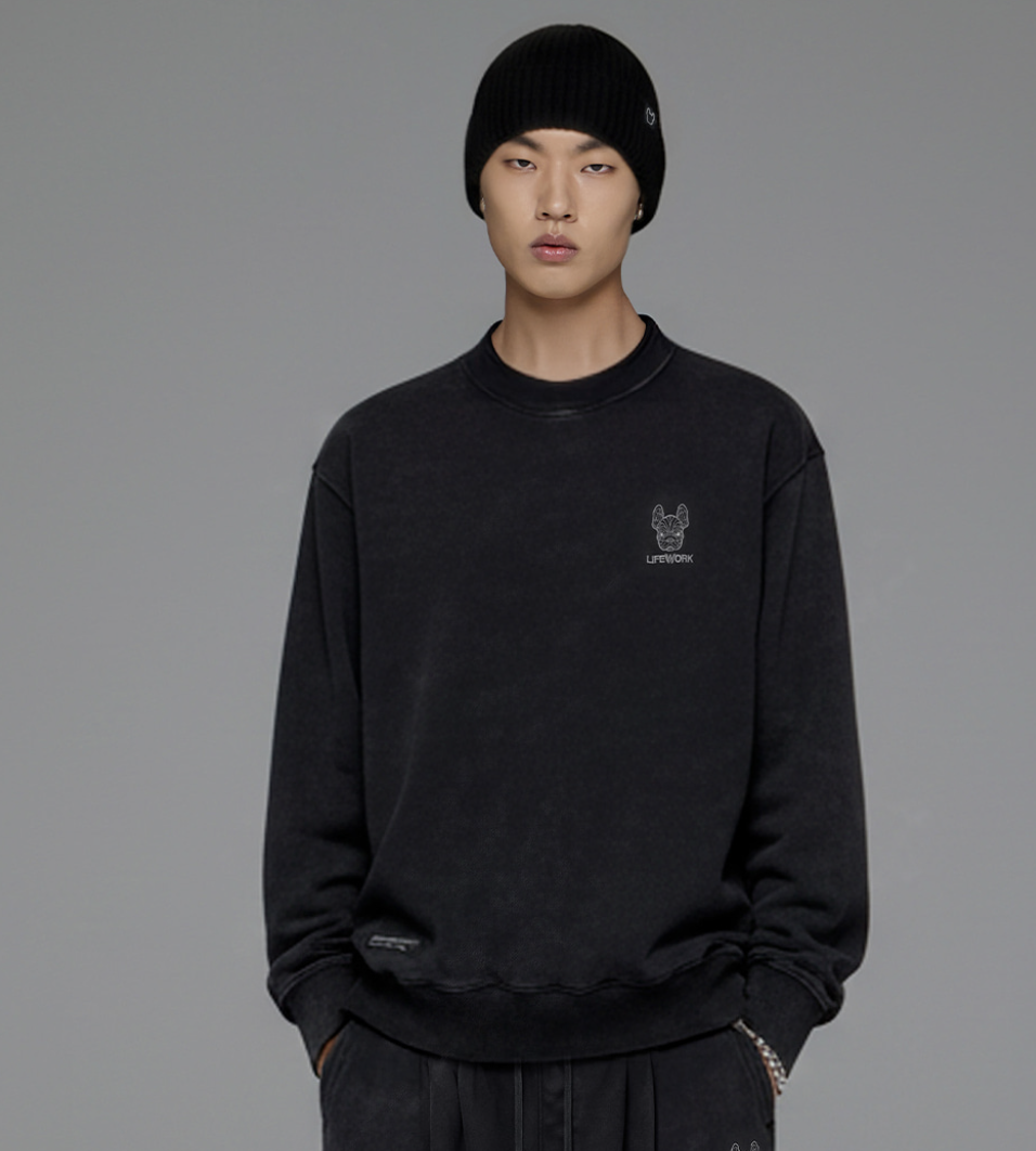 韓國 Lifework Vintage Radoc Sweatshirt【SC124】