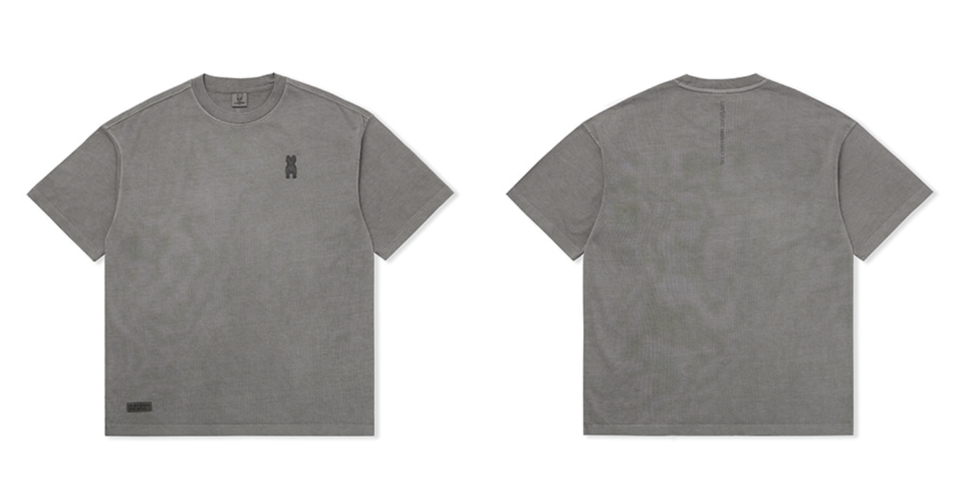韓國 Lifework Public Washing Silicone Radok Short Sleeve T-Shirt【SC133】