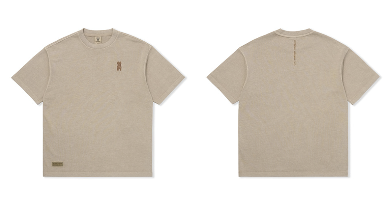 韓國 Lifework Public Washing Silicone Radok Short Sleeve T-Shirt【SC133】