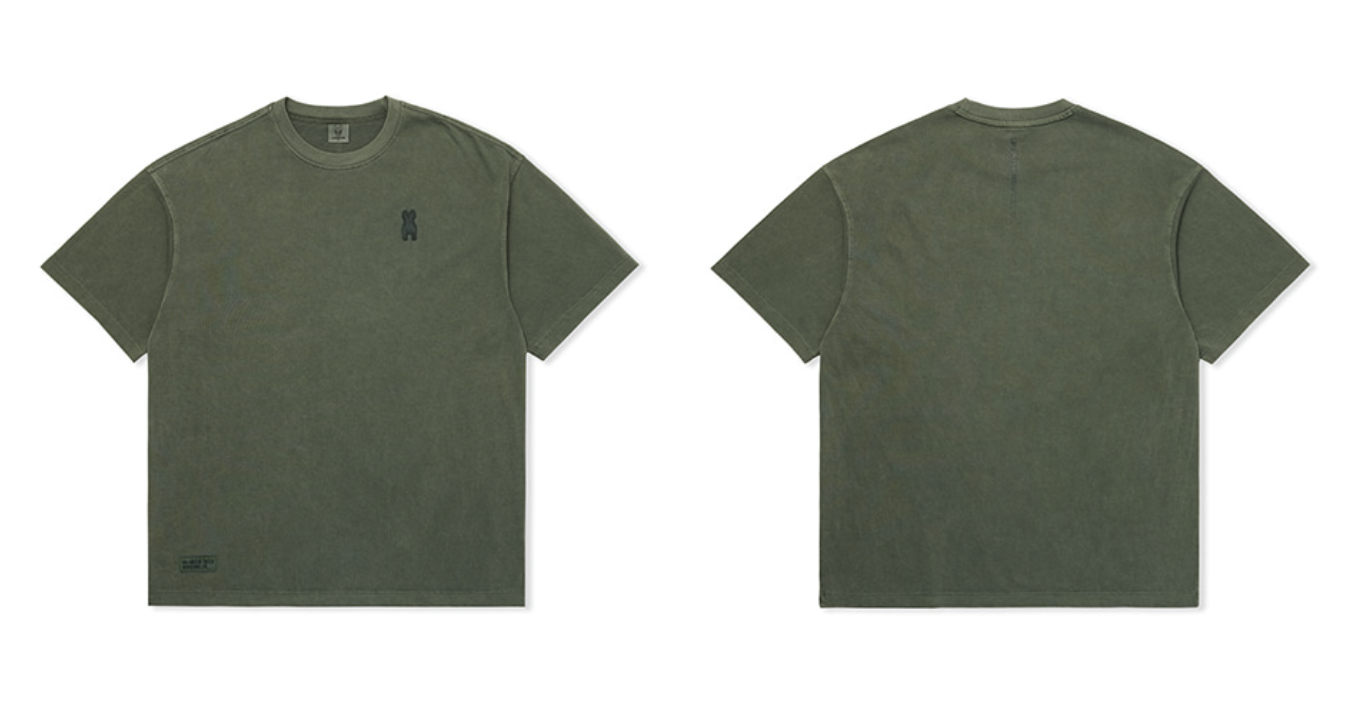 韓國 Lifework Public Washing Silicone Radok Short Sleeve T-Shirt【SC133】