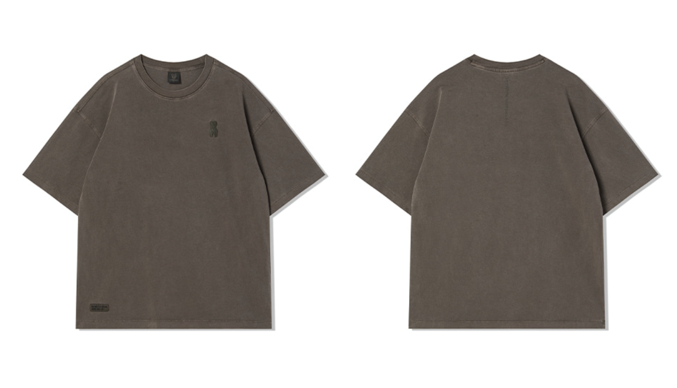 韓國 Lifework Public Washing Silicone Radok Short Sleeve T-Shirt【SC133】