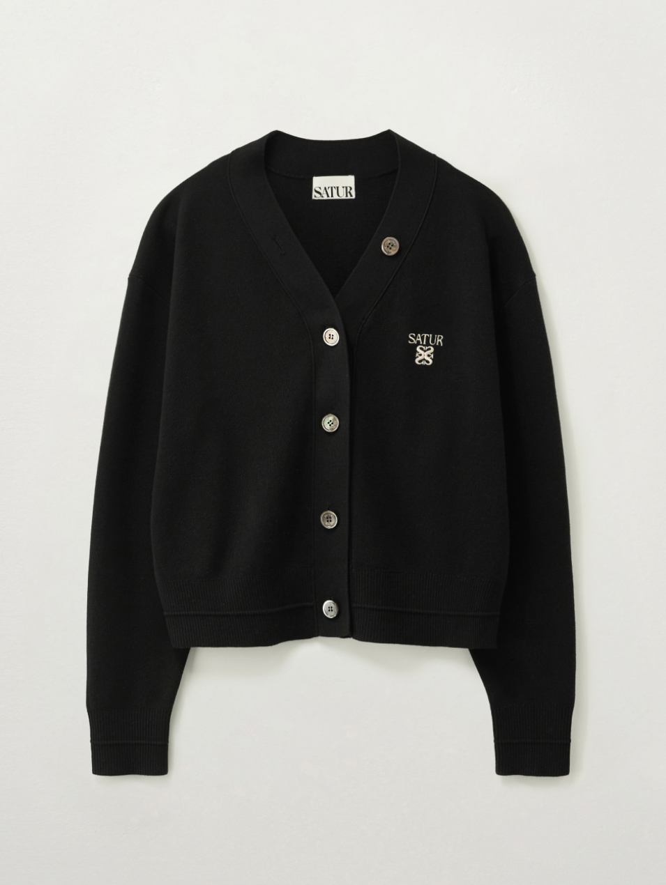韓國 Satur Women's Essential Paro Crop Cardigan【SR249】