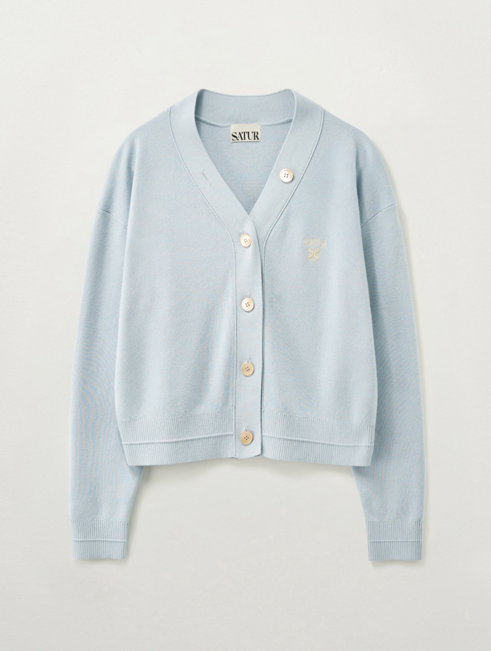韓國 Satur Women's Essential Paro Crop Cardigan【SR249】