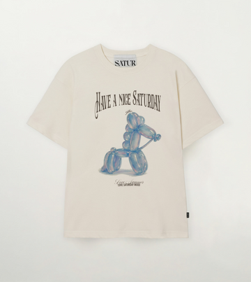 韓國 Satur New Year Red Horse Edition Short Sleeve T-Shirt【SR262】