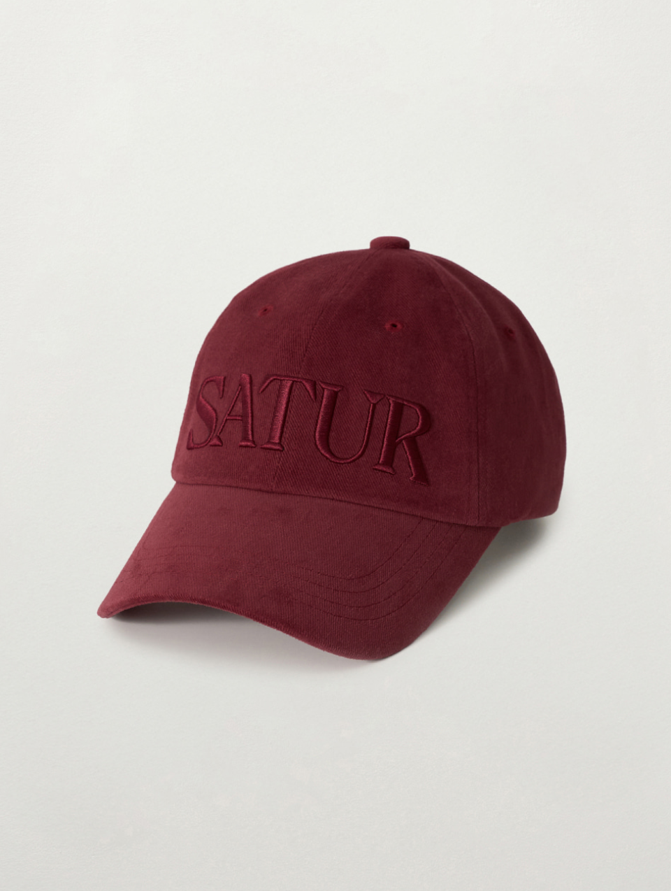 韓國 Satur Vintage Casual Volume Embroidered Ball Cap【SR267】
