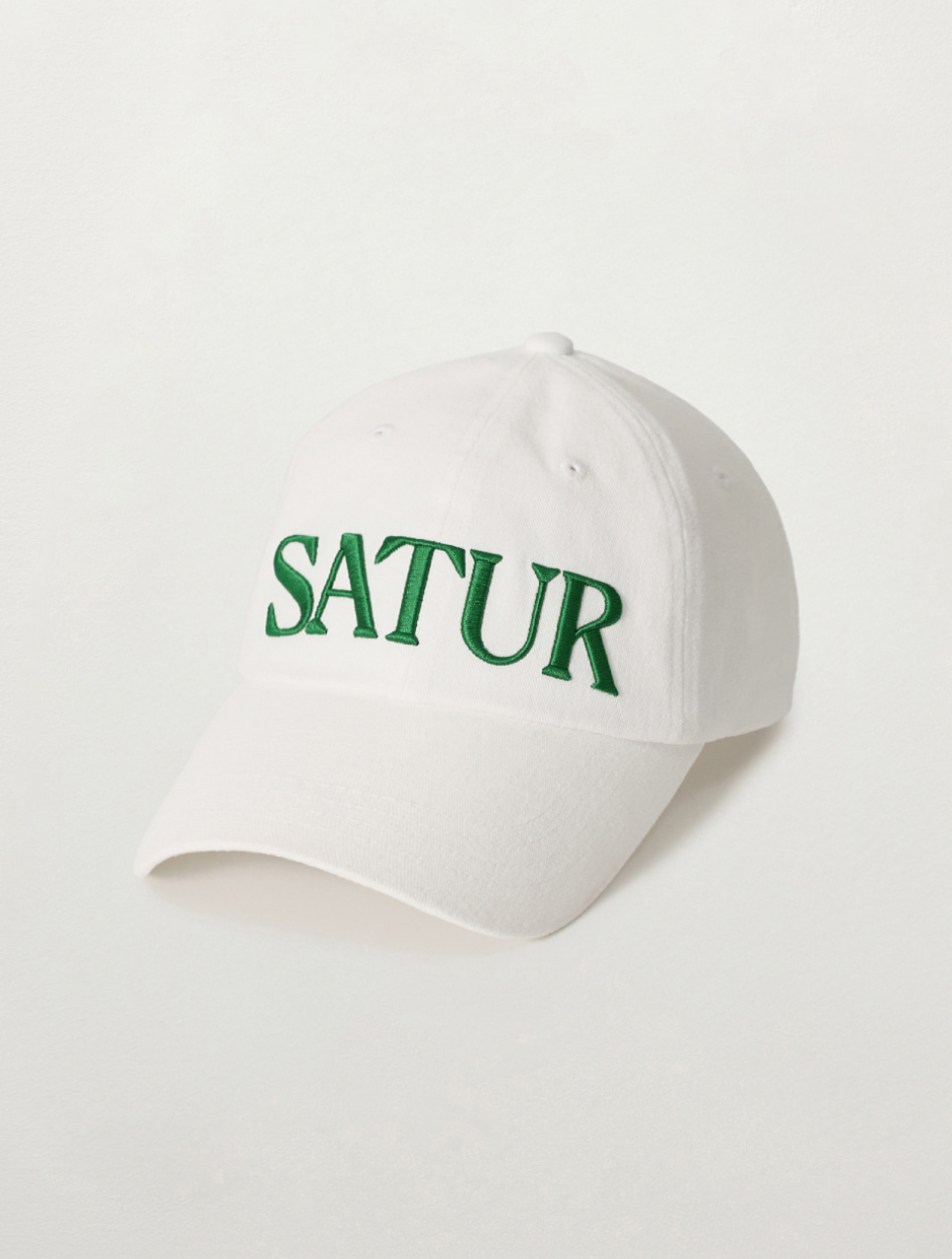 韓國 Satur Vintage Casual Volume Embroidered Ball Cap【SR267】