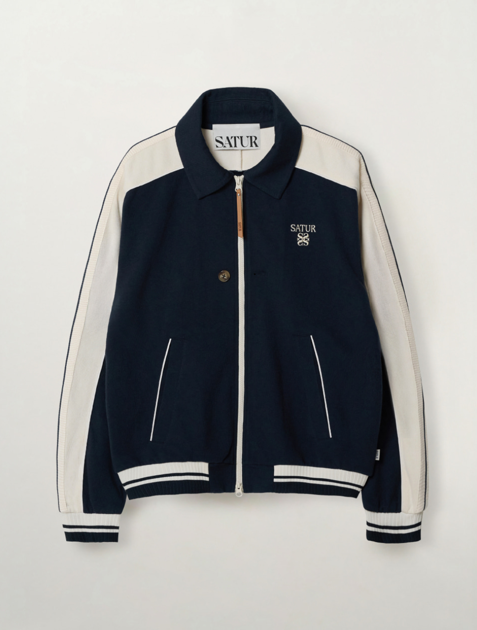 韓國 Satur Lawton Lining Collar Track Jacket【SR270】