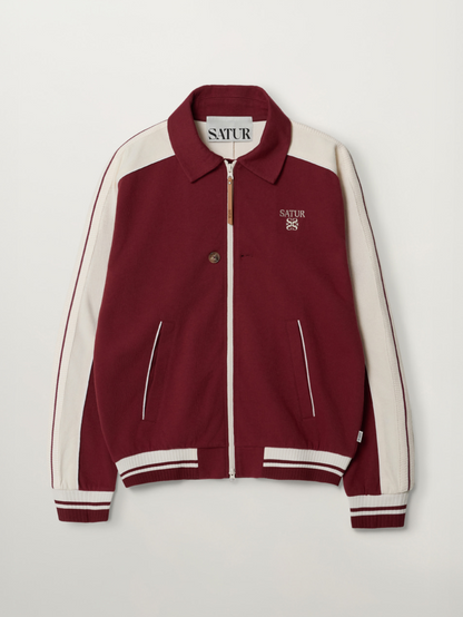 韓國 Satur Lawton Lining Collar Track Jacket【SR270】