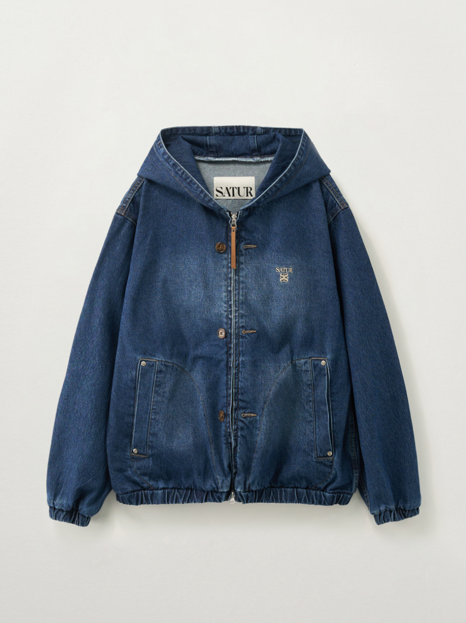 韓國 Satur Theo Denim Blouson Jacket【SR272】