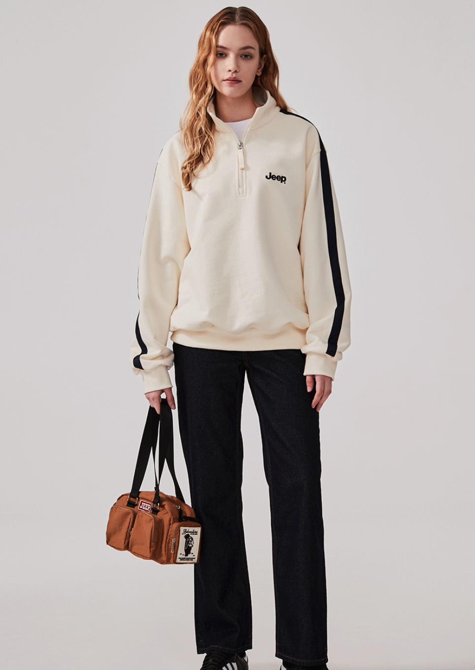 韓國 Jeep Heavy Duty Track Semi Zip Up【JP011】