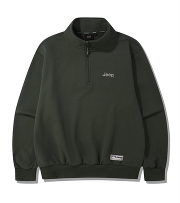 韓國 Jeep M Logo Half Zip Up【JP012】