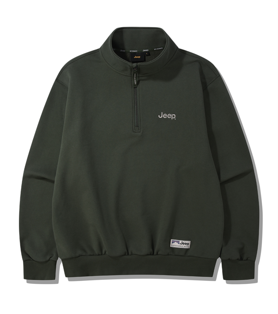 韓國 Jeep M Logo Half Zip Up【JP012】