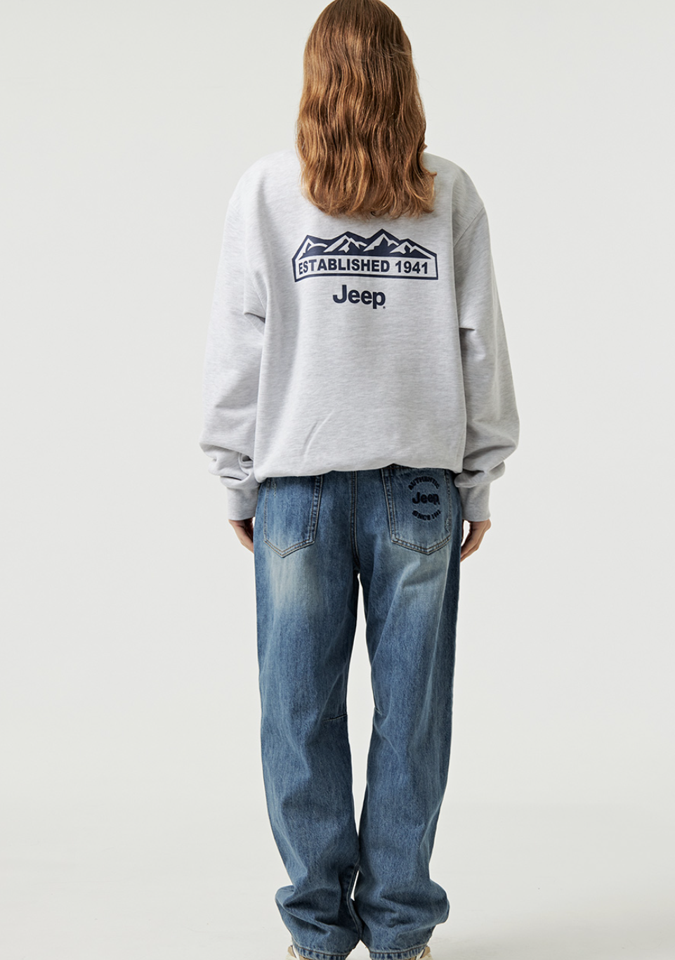 韓國 Jeep M Logo Half Zip Up【JP012】