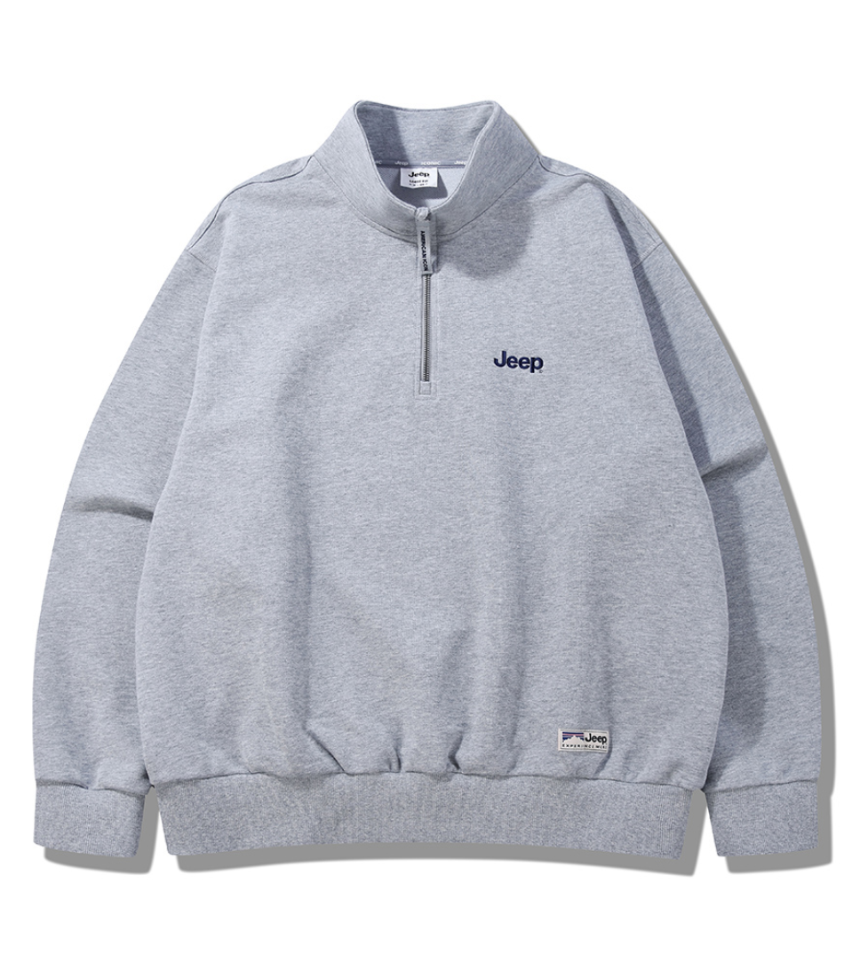 韓國 Jeep M Logo Half Zip Up【JP012】