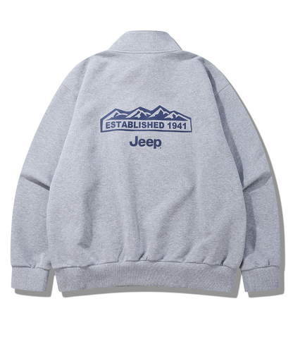 韓國 Jeep M Logo Half Zip Up【JP012】