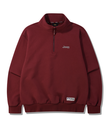 韓國 Jeep M Logo Half Zip Up【JP012】