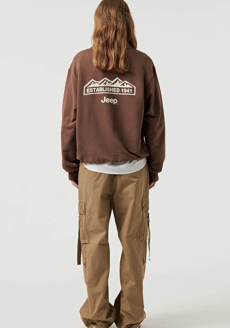 韓國 Jeep M Logo Half Zip Up【JP012】