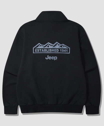 韓國 Jeep M Logo Half Zip Up【JP012】