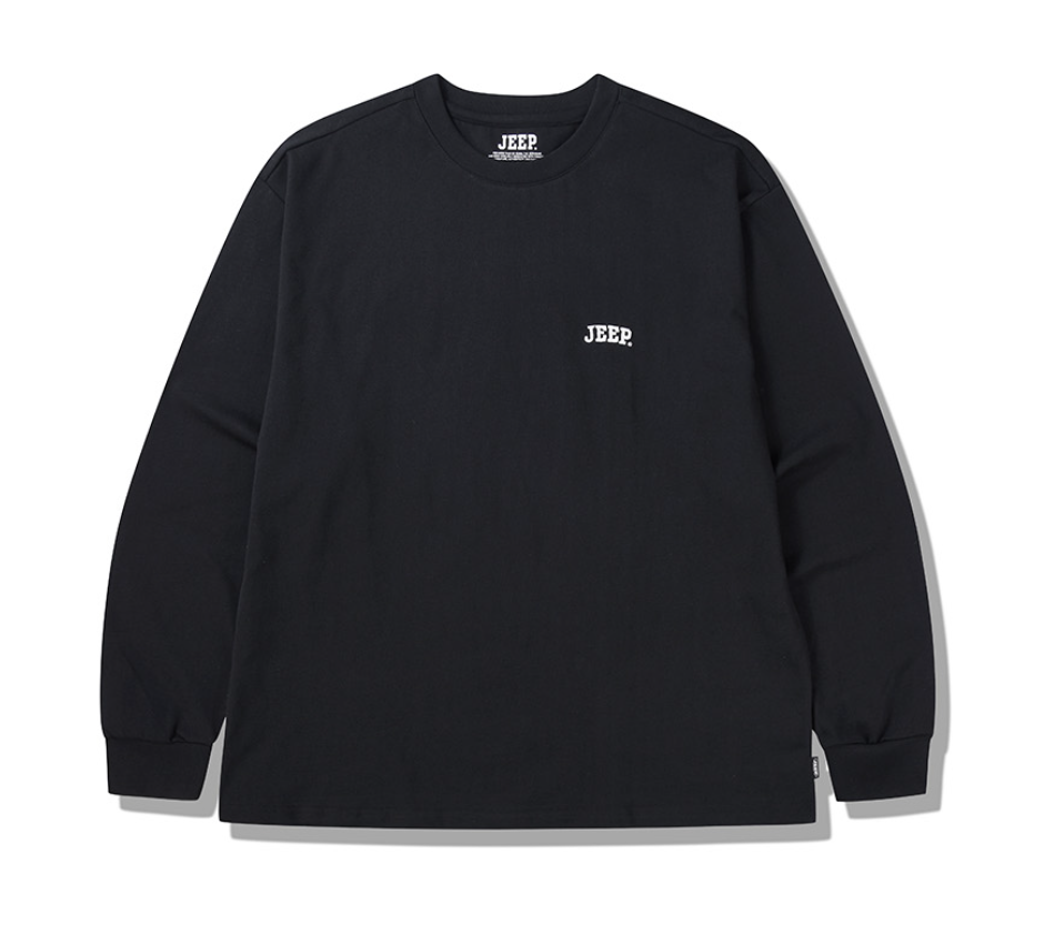 韓國 Jeep 2PACK 16-count single airgram long-sleeve T-Shirt【JP021】