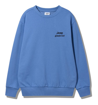 韓國 Jeep Loose Fit Wanderlust Sweatshirt【JP024】