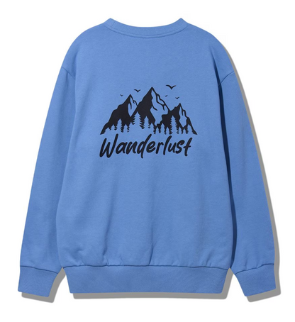 韓國 Jeep Loose Fit Wanderlust Sweatshirt【JP024】