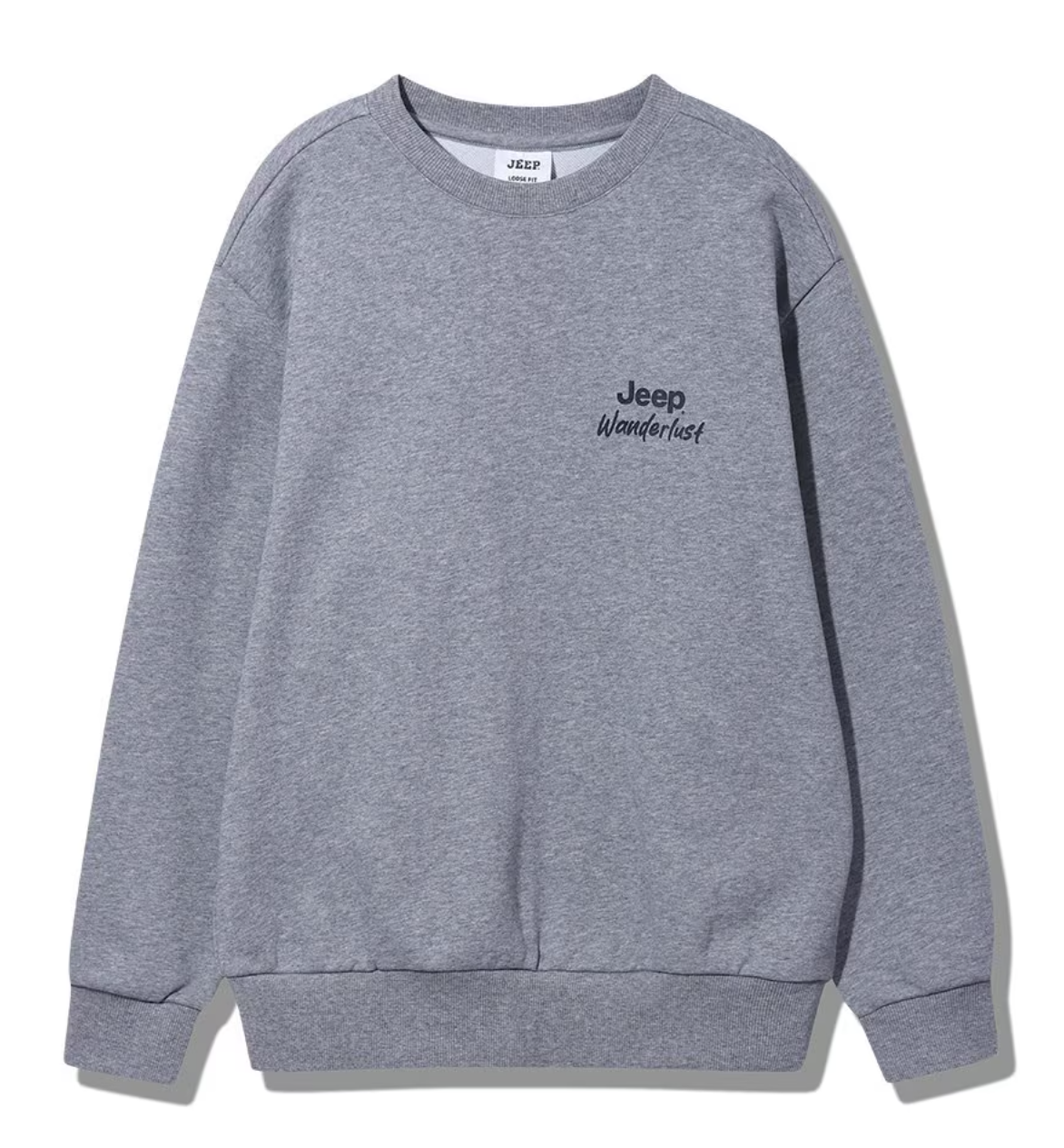 韓國 Jeep Loose Fit Wanderlust Sweatshirt【JP024】