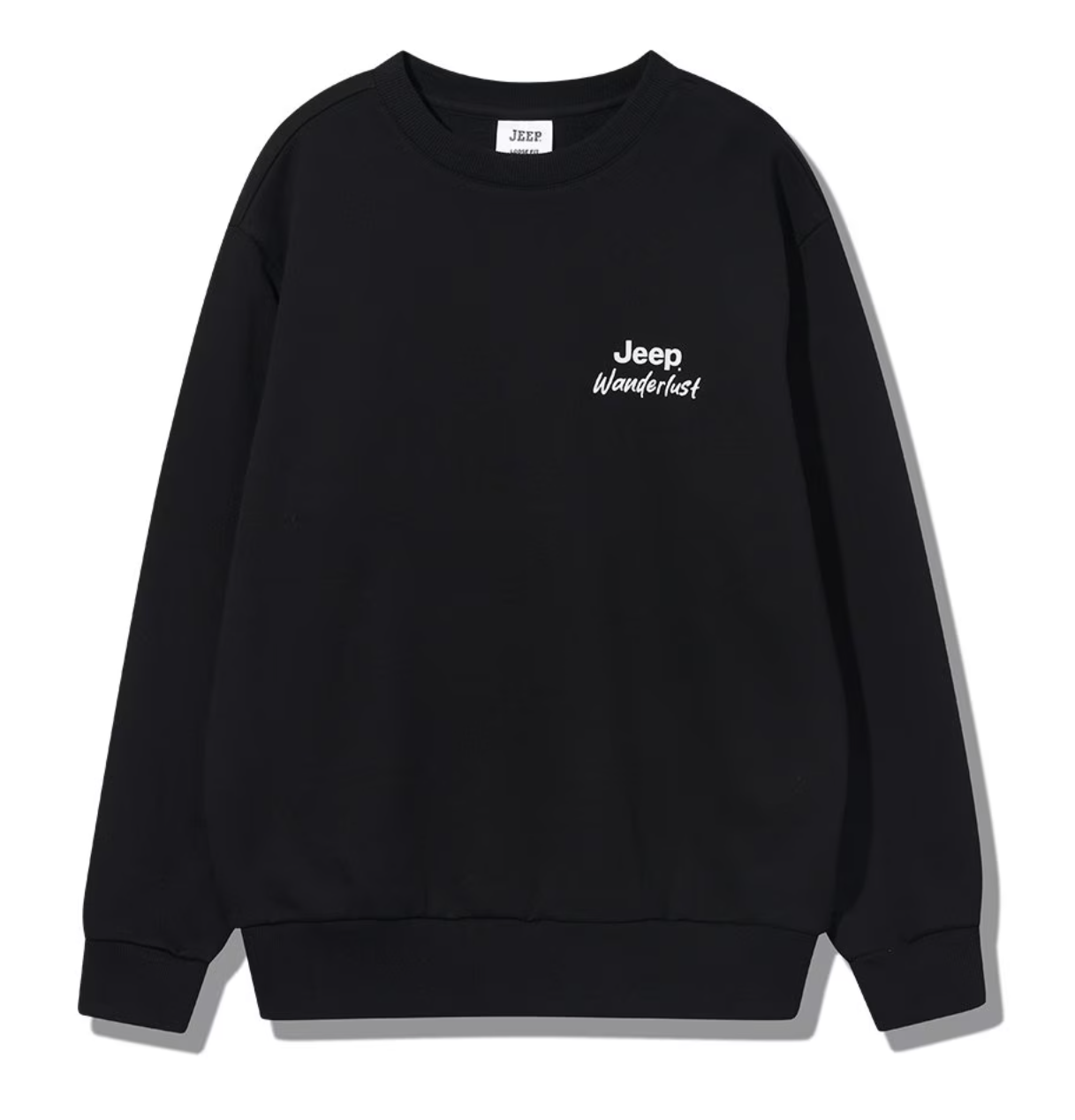 韓國 Jeep Loose Fit Wanderlust Sweatshirt【JP024】