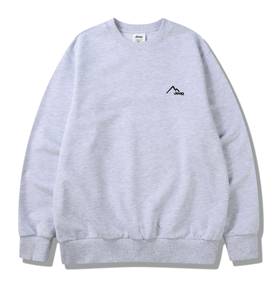 韓國 Jeep Peak-Logo Overfit Sweatshirt【JP025】