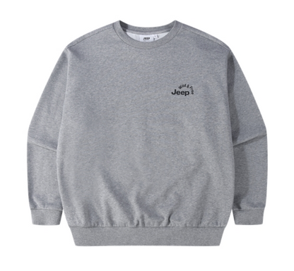 韓國 Jeep Wild Free Loose Sweatshirt【JP029】