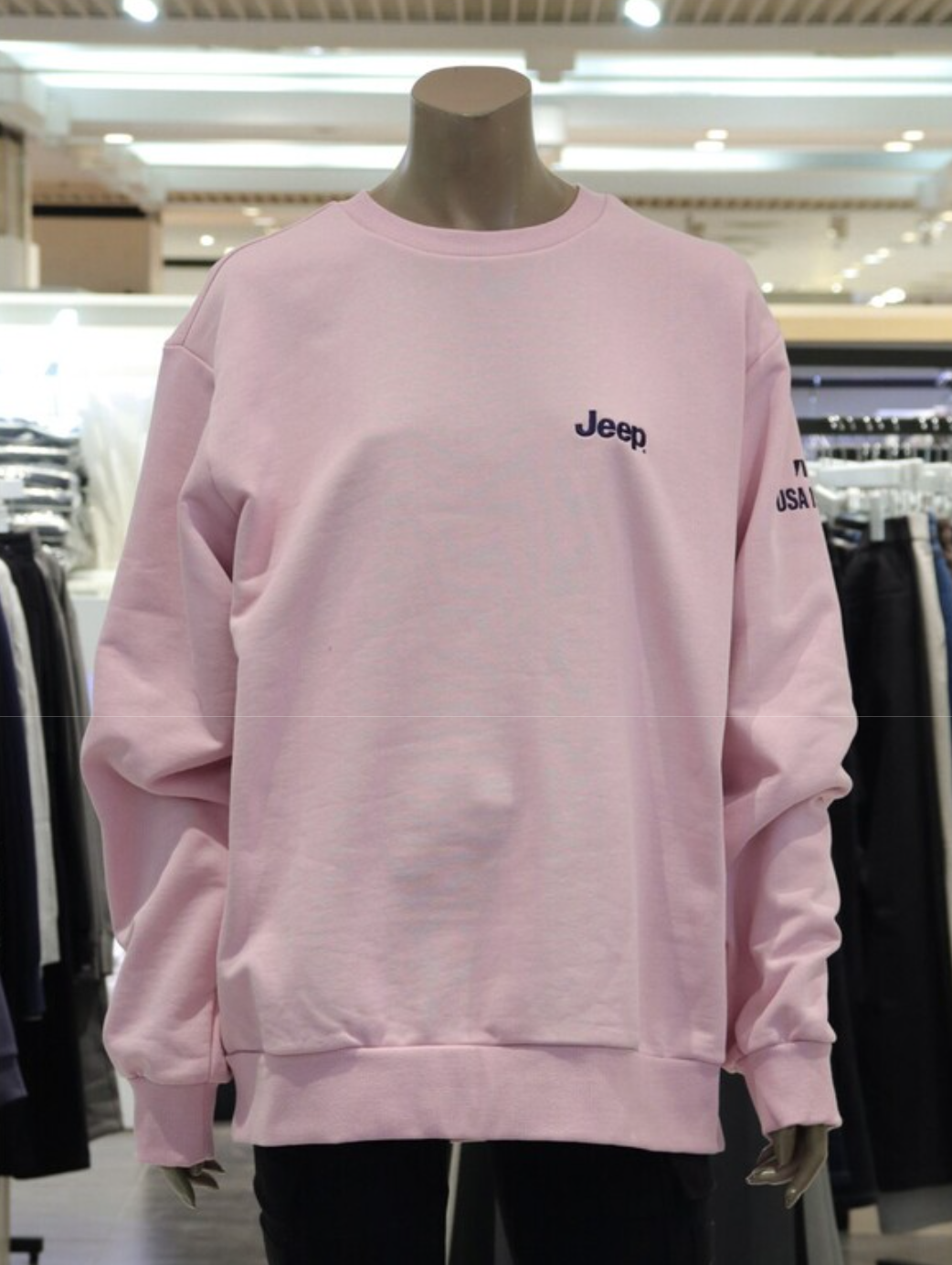 韓國 Jeep Classic Sweatshirt【JP030】