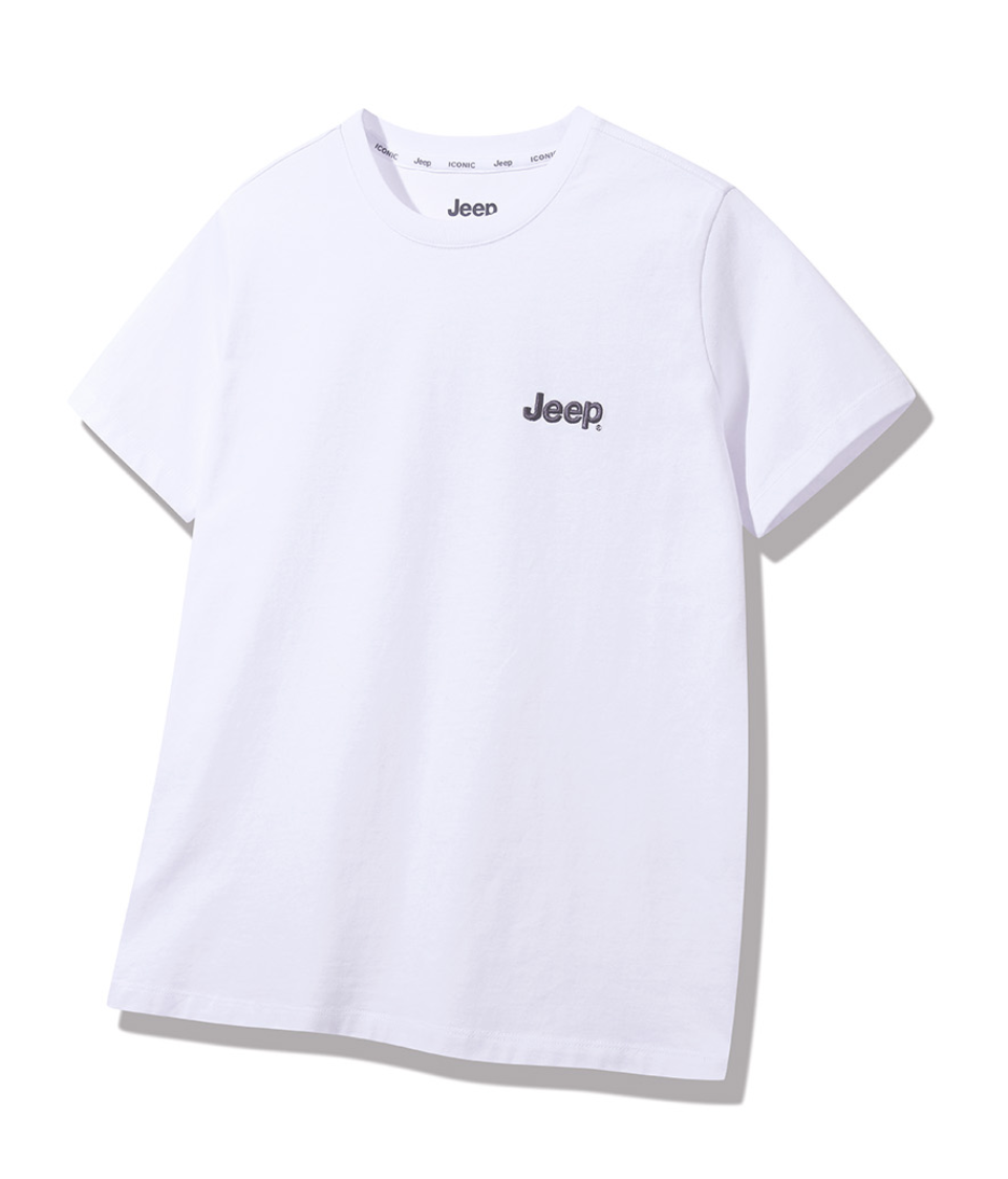 韓國 Jeep Women Logo Graphic Short Sleeve Tee【JP034】