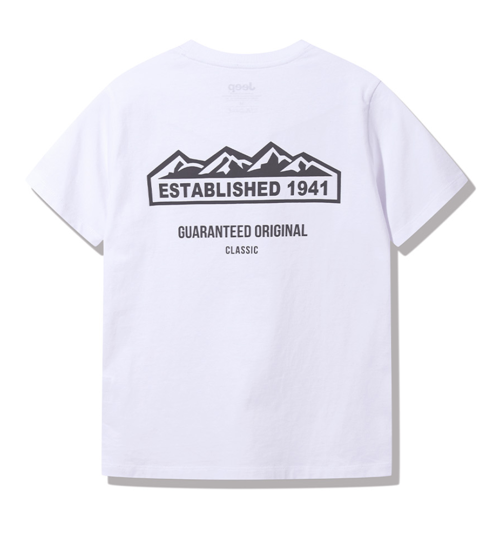 韓國 Jeep Women Logo Graphic Short Sleeve Tee【JP034】