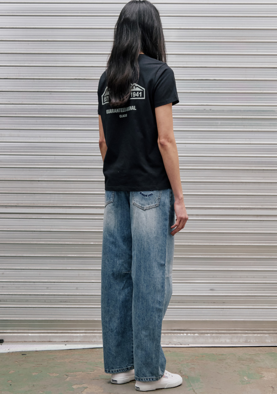 韓國 Jeep Women Logo Graphic Short Sleeve Tee【JP034】