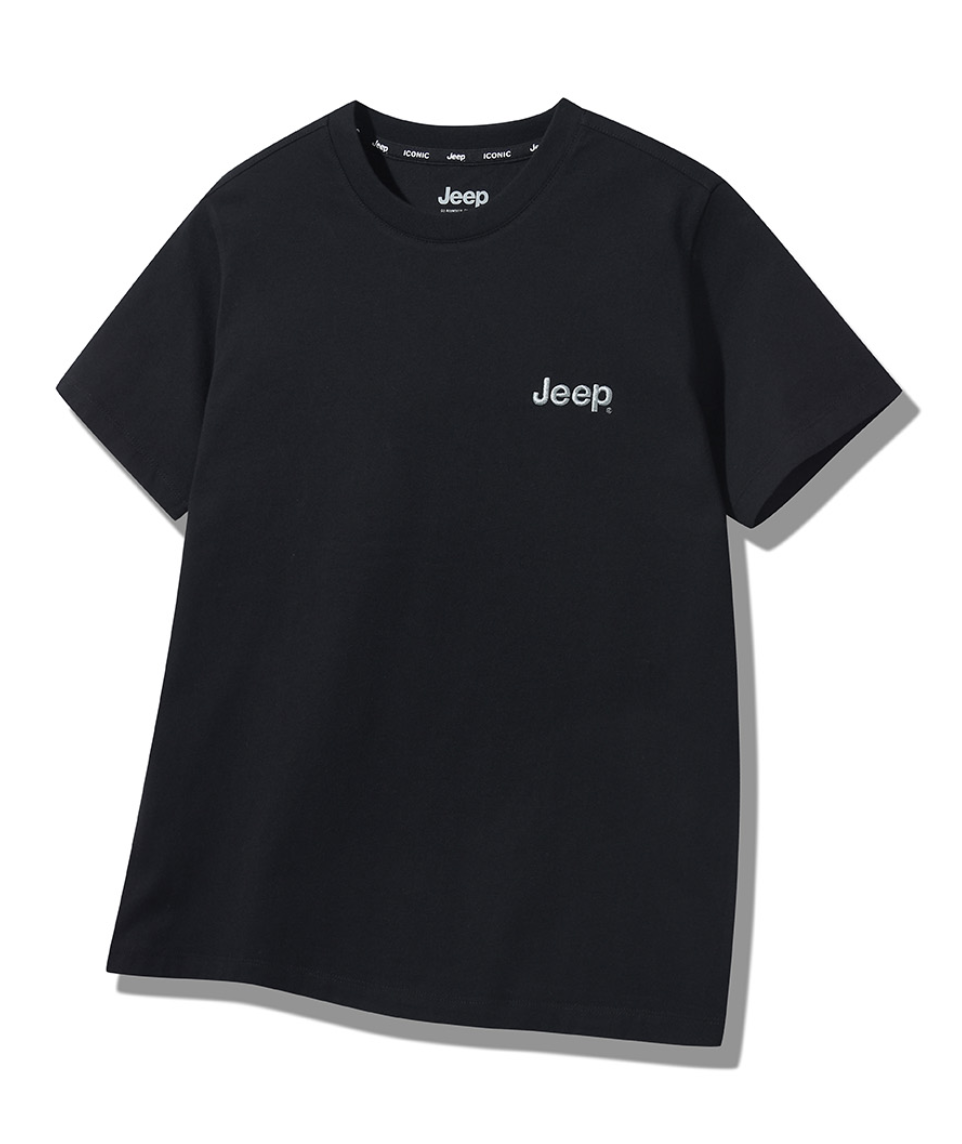 韓國 Jeep Women Logo Graphic Short Sleeve Tee【JP034】