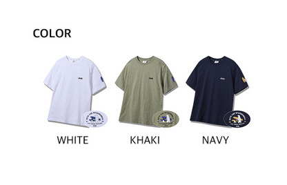 韓國 Jeep Surfing Bear Slub Long Sleeve T-Shirt【JP039】