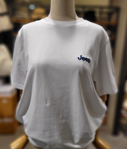 韓國 Jeep Bear Jeep Loose Fit Short Sleeve T-Shirt【JP035】