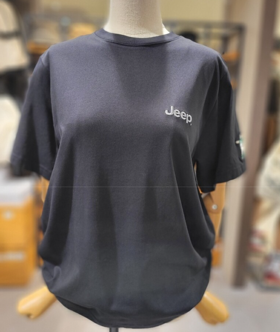 韓國 Jeep Bear Jeep Loose Fit Short Sleeve T-Shirt【JP035】