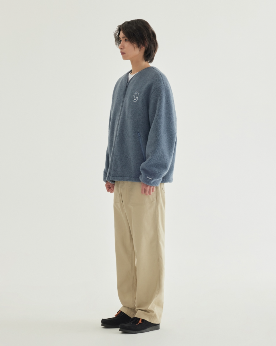 韓國 Covernat Collarless Sherpa Jacket【CO100】