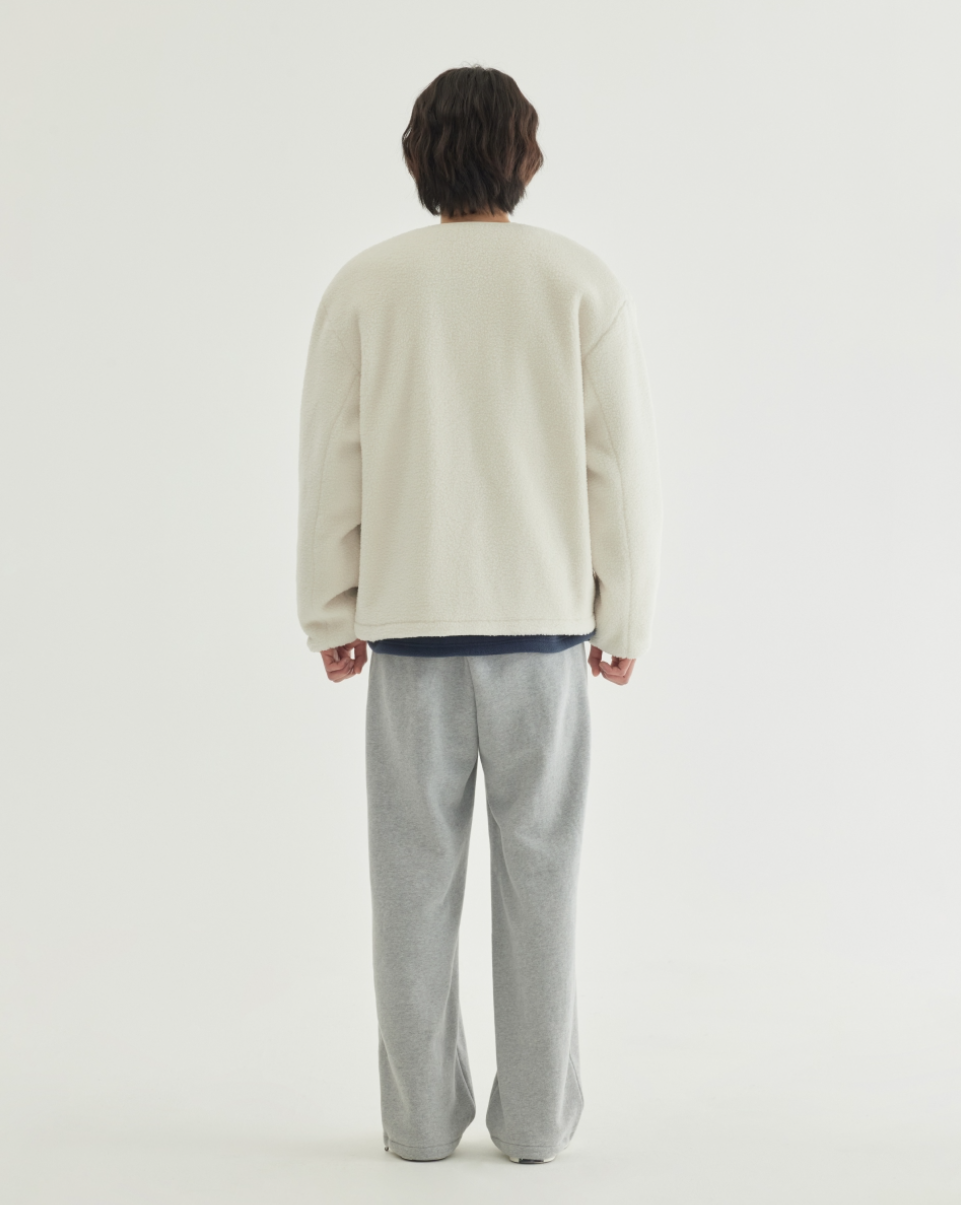 韓國 Covernat Collarless Sherpa Jacket【CO100】