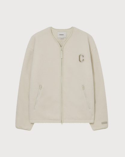 韓國 Covernat Collarless Sherpa Jacket【CO100】