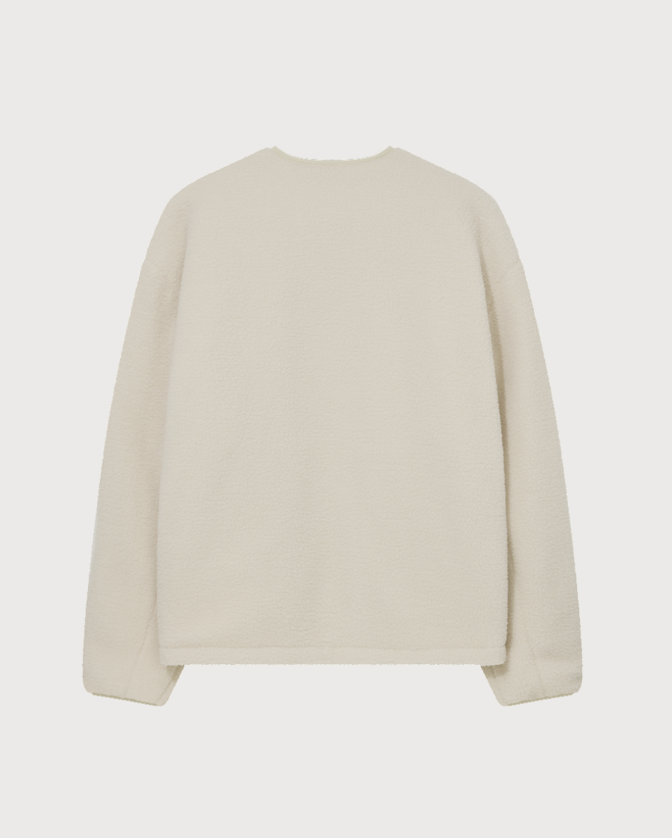 韓國 Covernat Collarless Sherpa Jacket【CO100】