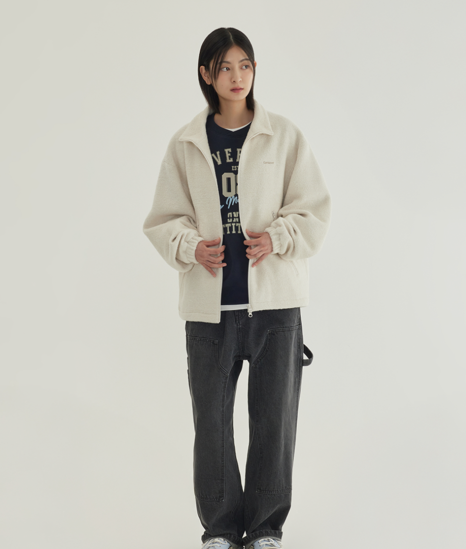 韓國 Covernat Wool Zip-up Jacket【CO102】