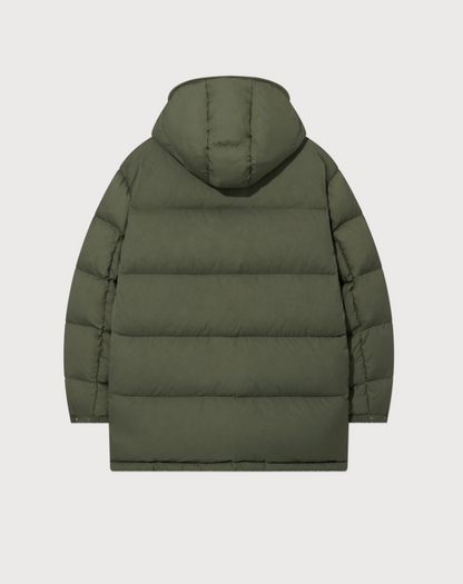 韓國 Covernat Detachable Hood Mid-Down Jacket (鴨絨)【CO105】