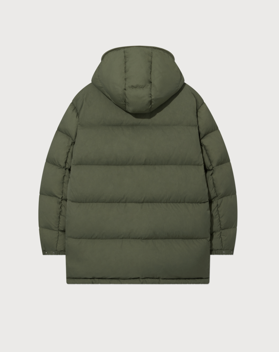 韓國 Covernat Detachable Hood Mid-Down Jacket (鴨絨)【CO105】